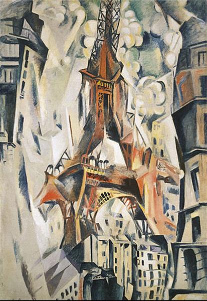 Torre Eiffel by Robert Delaunay (1911)