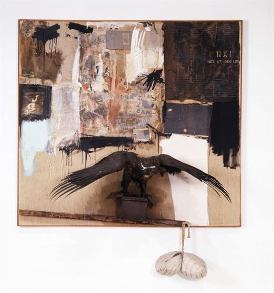 Canyon by Robert Rauschenberg (1959)
