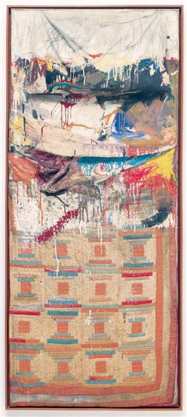 Bed by Robert Rauschenberg (1955)