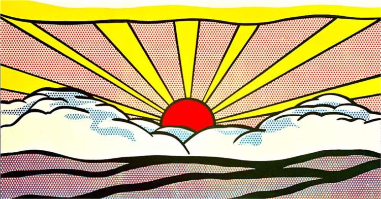Sunrise by Roy Lichtenstein (1965)