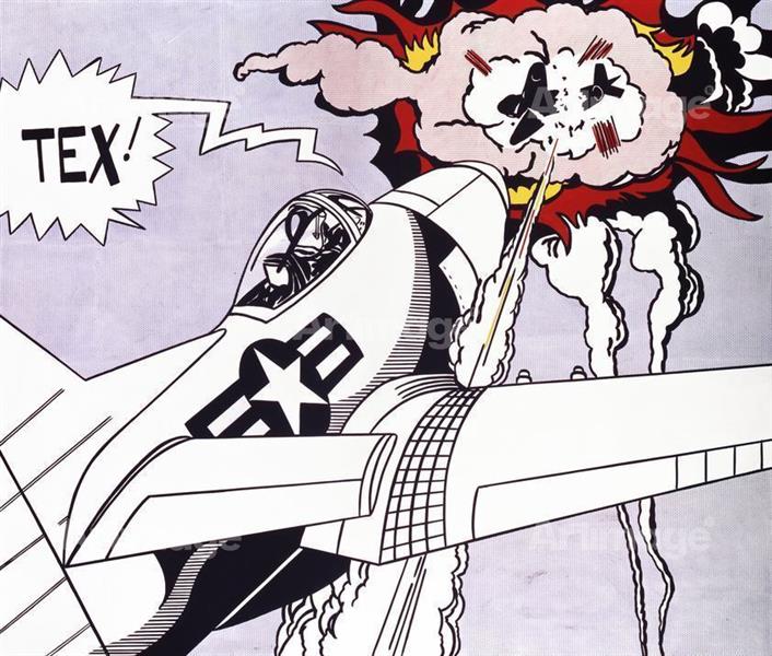 ¡Tex! by Roy Lichtenstein (1962)