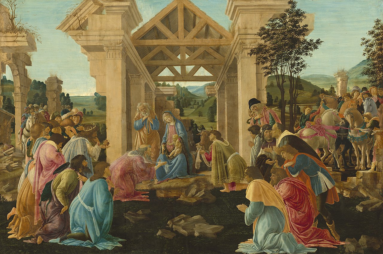 Retrato idealizado de una dama (Simonetta Vespucci) by Sandro Botticelli (1480)