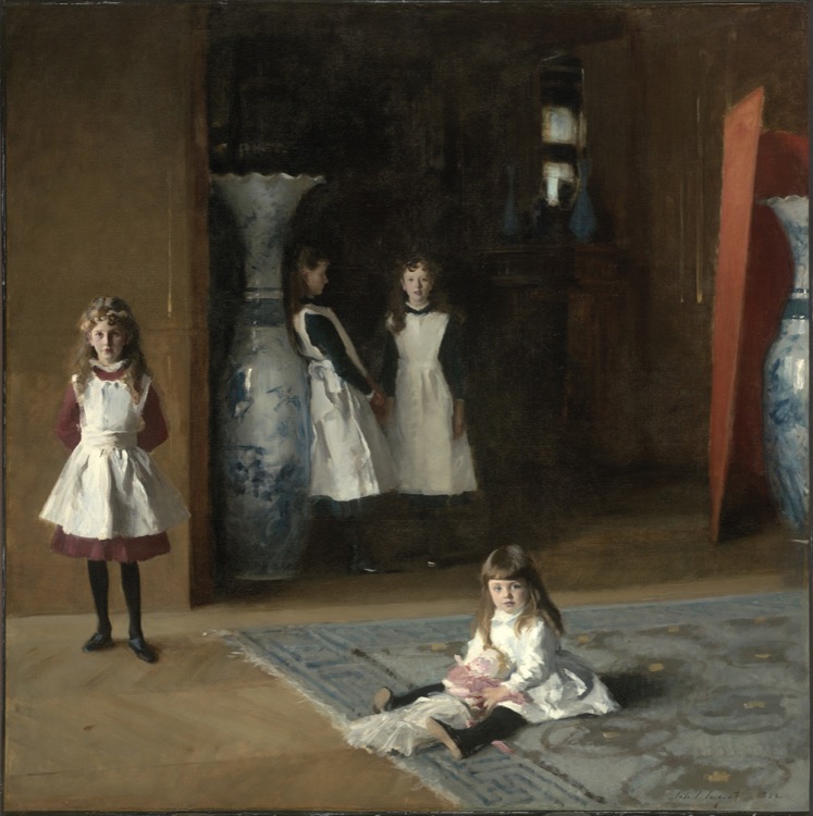 Las hijas de Edward Darley Boit by John Singer Sargent (1882)