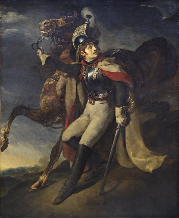 El coracero herido by Théodore Géricault (1814)