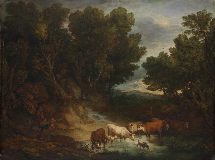 El abrevadero by Thomas Gainsborough (1777)