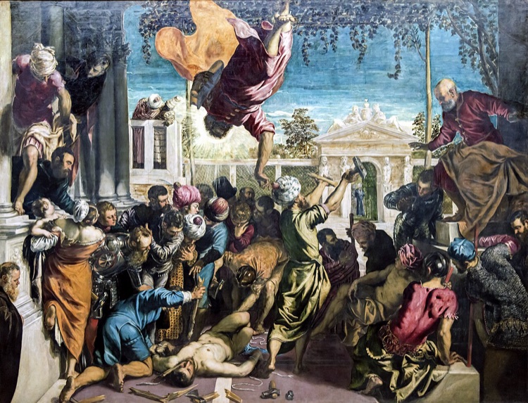 El milagro del esclavo by Tintoretto (1548)