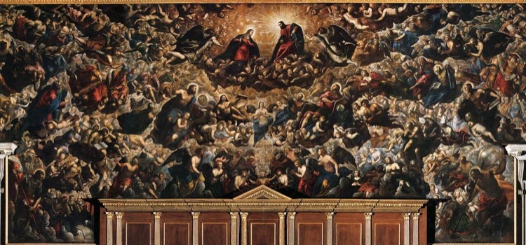 El Paraíso by Tintoretto (1592)