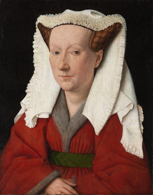 Retrato de Margaret van Eyck by Jan van Eyck (1439)