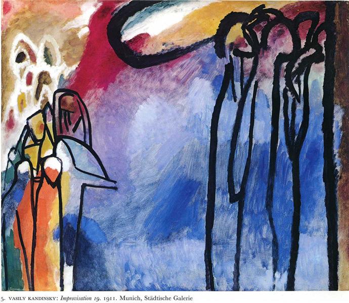 Improvisación 19 by Wassily Kandinsky (1911)