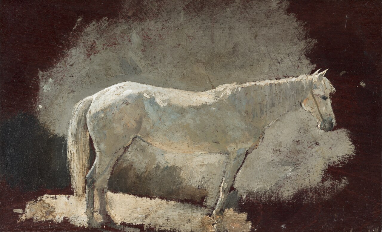 White Mare by Winslow Homer (1868)