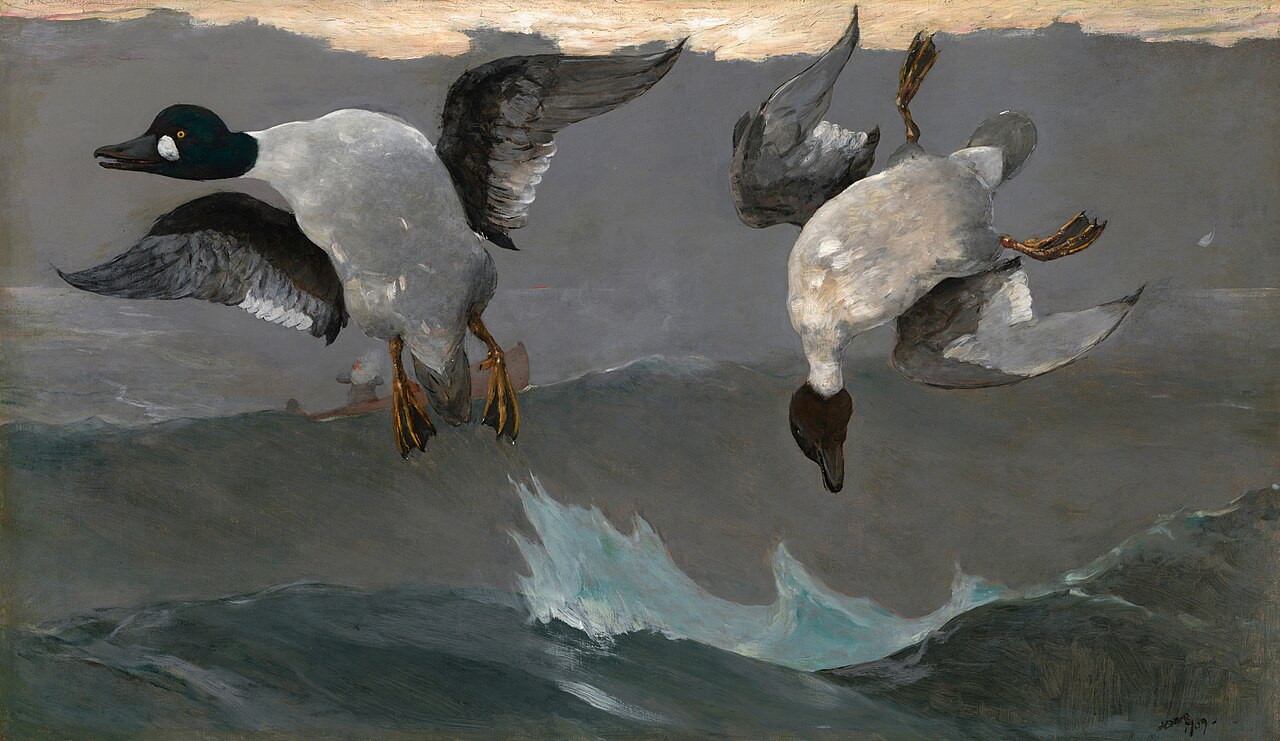 Right and Left by Winslow Homer (1909)